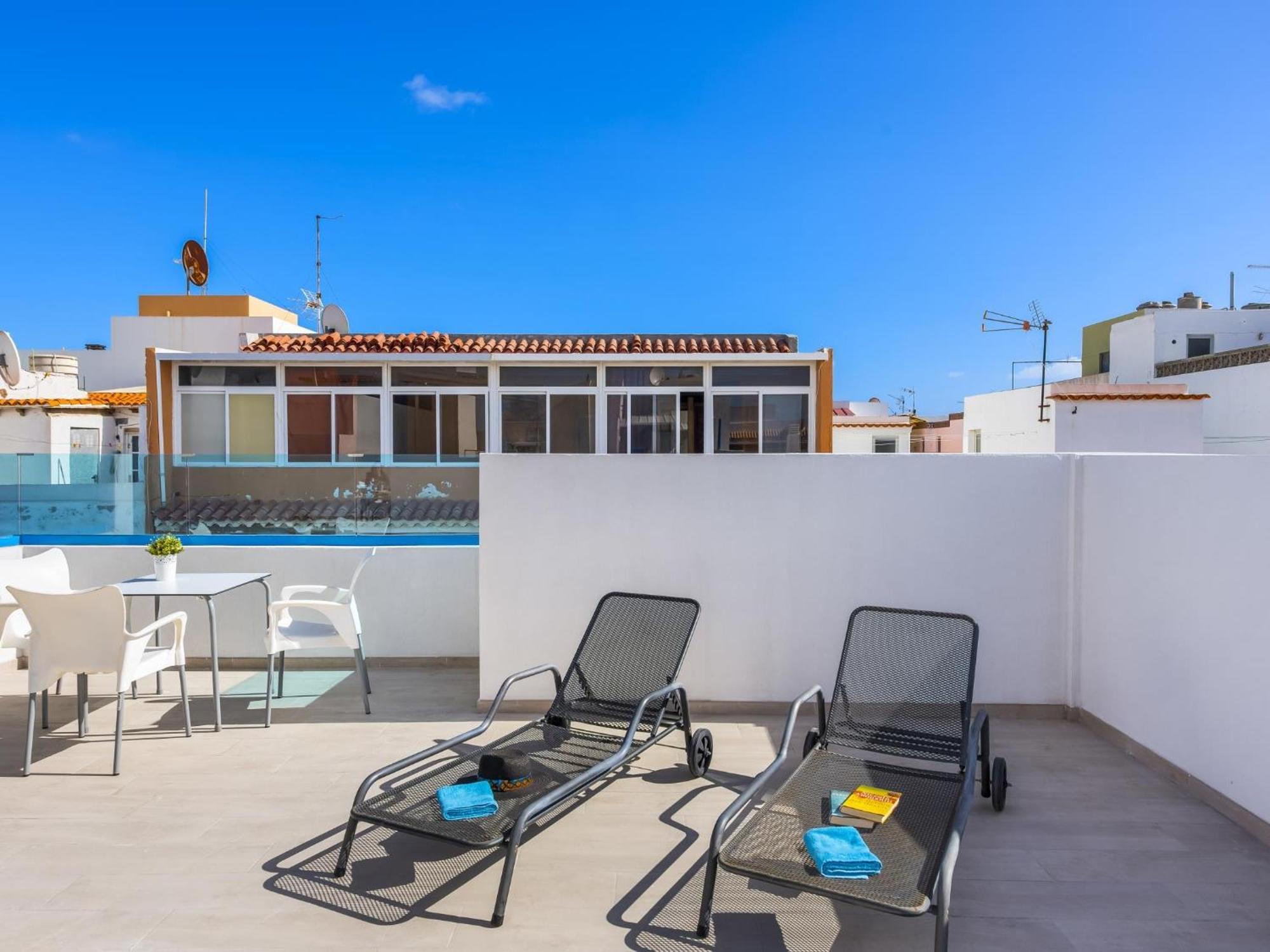 Okeanos Eco Guest House Los Abrigos Eksteriør billede